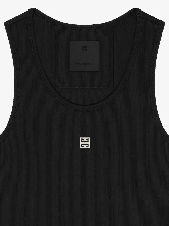 Givenchy Tank Dress In Knit Black Women Dresses