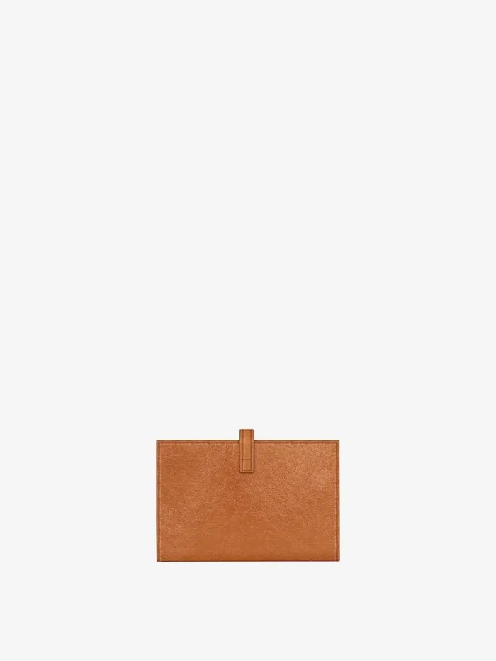 Givenchy Voyou Wallet In Leather Soft Tan Women Wallets and Card Holders Givenchy Voyou Wallet In Leather Soft Tan Women Wallets and Card Holders
