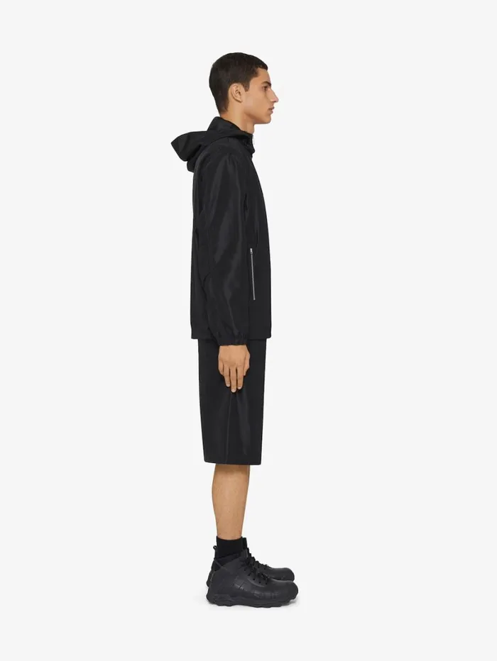 Givenchy Windbreaker With 4G Detail Black Men Outerwear and Blousons