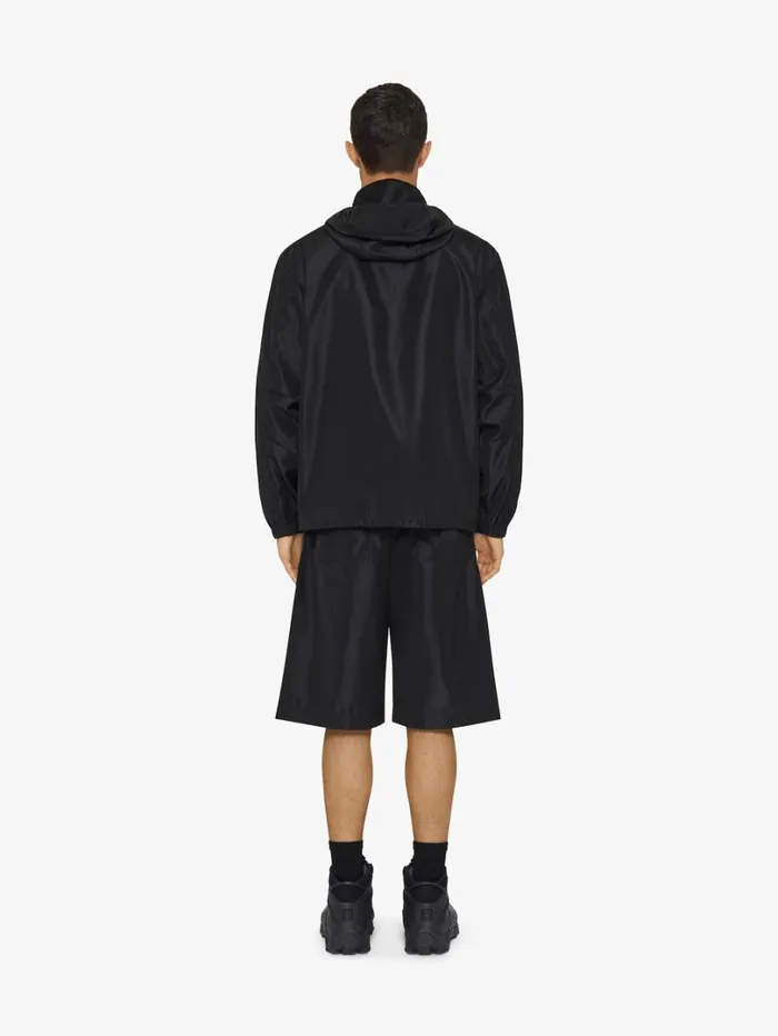 Givenchy Windbreaker With 4G Detail Black Men Outerwear and Blousons