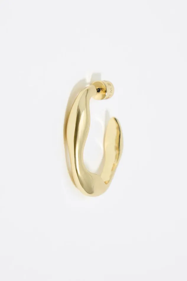 Golden Hoop Earrings Gold Women Bimba Y Lola Jewelry Golden Hoop Earrings Gold Women Bimba Y Lola Jewelry