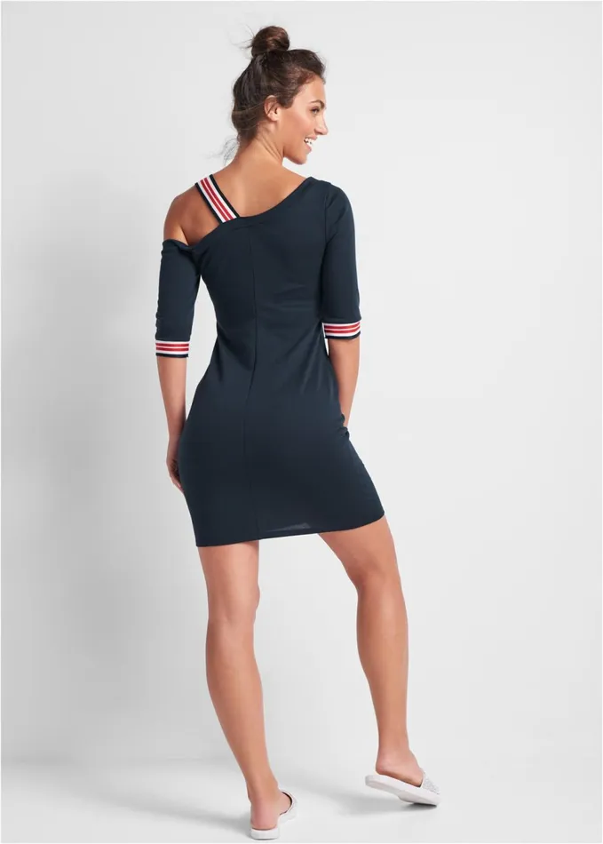 GRAPHIC LOUNGE DRESS Blue Multi Women VENUS Short Dresses