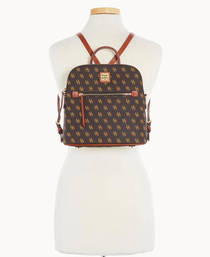Gretta Backpack Brown Tmoro Woman Dooney and Bourke Backpacks Gretta Backpack Brown Tmoro Woman Dooney and Bourke Backpacks