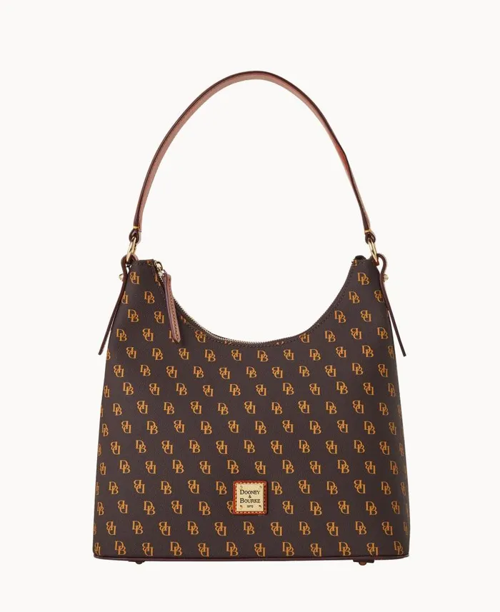 Gretta Hobo Brown Tmoro Woman Dooney and Bourke Shoulder Bags