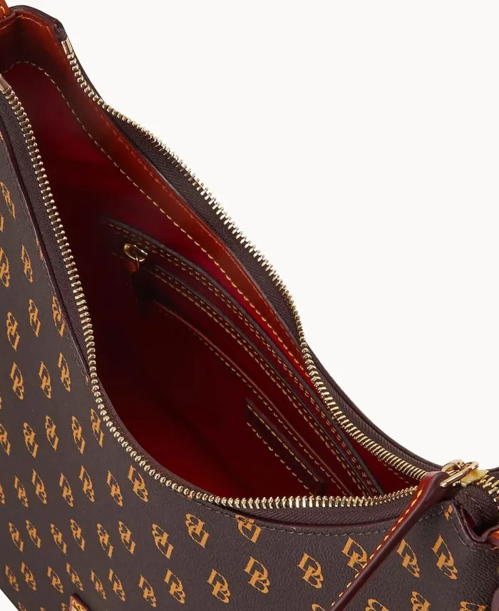 Gretta Hobo Brown Tmoro Woman Dooney and Bourke Shoulder Bags Gretta Hobo Brown Tmoro Woman Dooney and Bourke Shoulder Bags