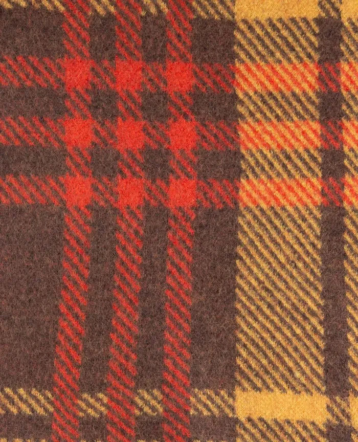Heartfelt Poncho Dark Roast Plaid Sweaters ToadandCo Women8217s