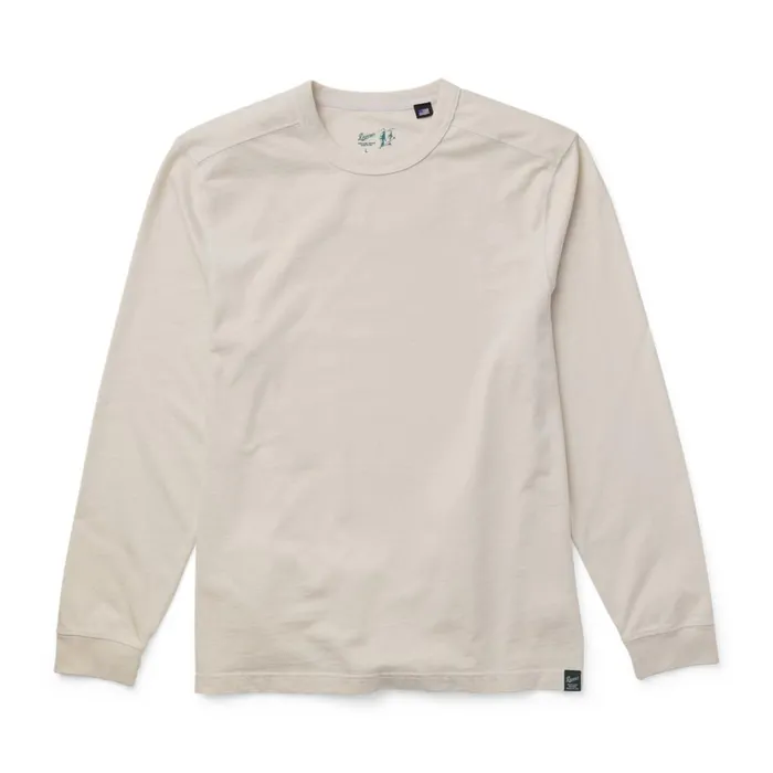 Heavyweight Long Sleeve Tee Natural Men Danner Shirts
