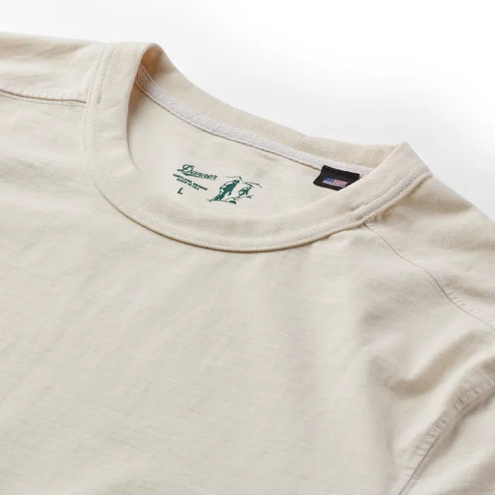 Heavyweight Long Sleeve Tee Natural Men Danner Shirts