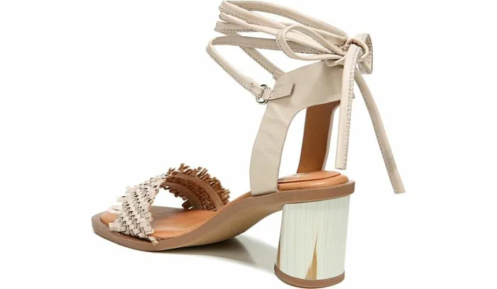 Heels Women Franco Sarto Sarto Rina Dress Sandal Bone Leather