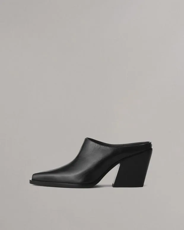 Heels Women Rag and Bone Joni Leather Mule Black