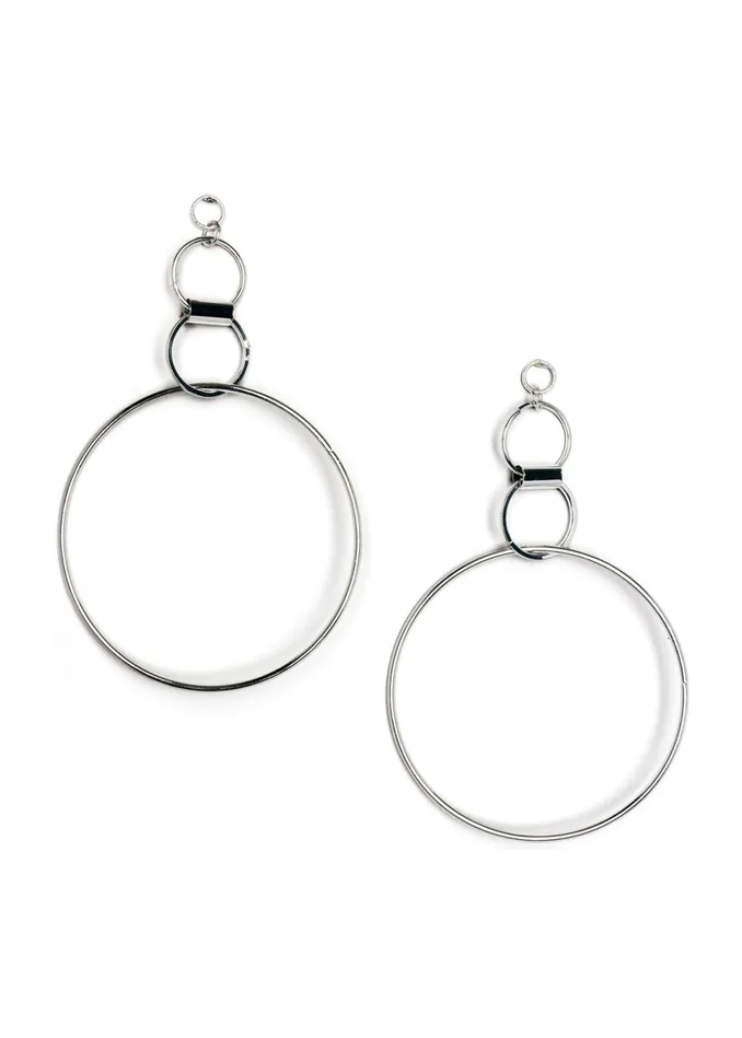HOOP EARRINGS Silver Women VENUS Earrings