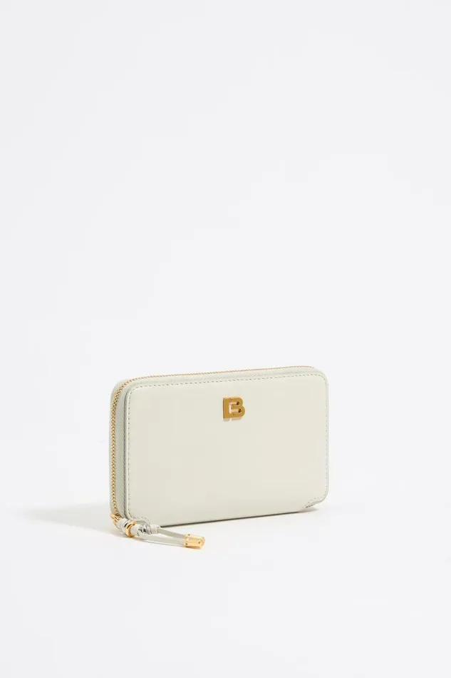 Ivory Leather Horizontal Wallet Ivory Women Bimba Y Lola Billfolds