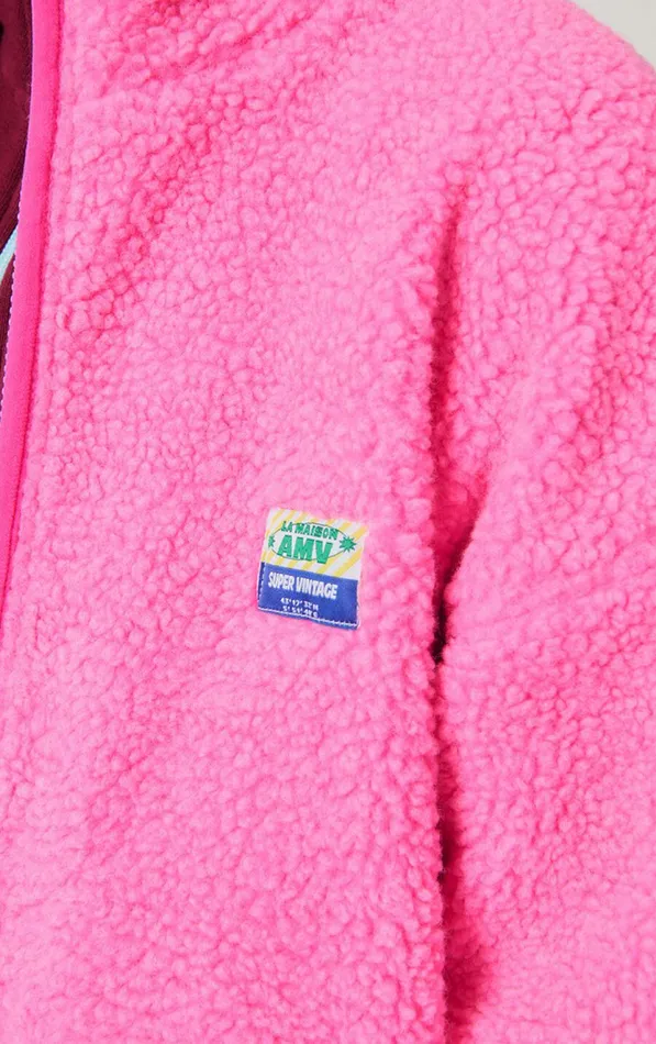Jacket Hoktown Acid Pink Melange Women American Vintage Jackets and Blazers Jacket Hoktown Acid Pink Melange Women American Vintage Jackets and Blazers