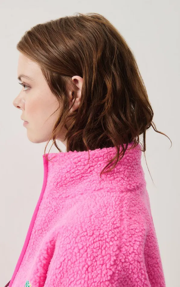 Jacket Hoktown Acid Pink Melange Women American Vintage Jackets and Blazers Jacket Hoktown Acid Pink Melange Women American Vintage Jackets and Blazers