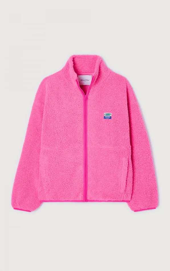 Jacket Hoktown Acid Pink Melange Women American Vintage Jackets and Blazers Jacket Hoktown Acid Pink Melange Women American Vintage Jackets and Blazers