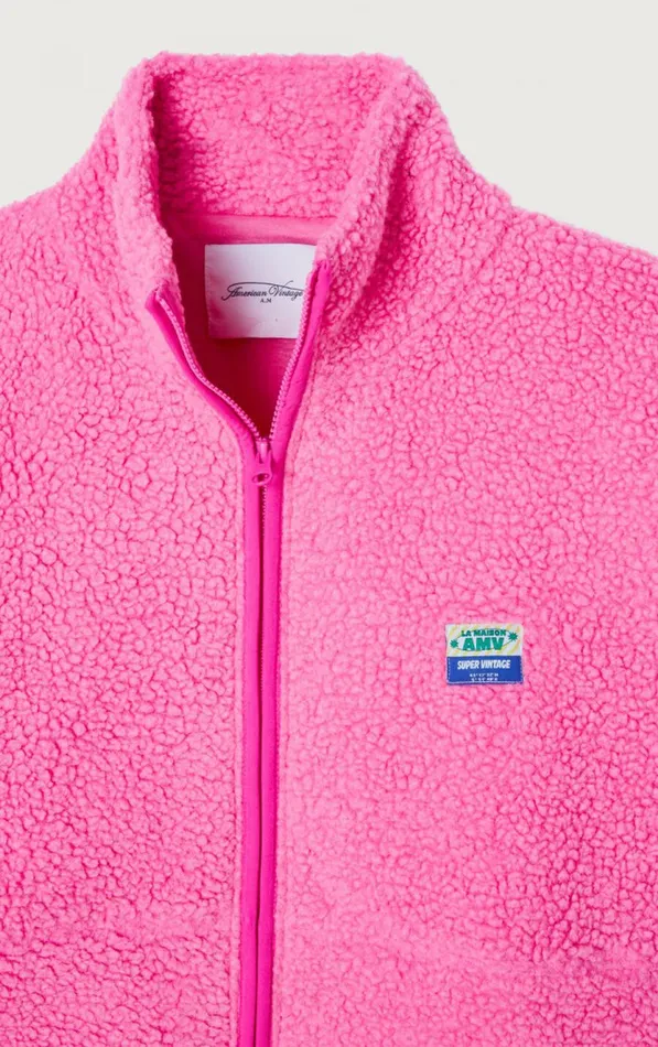 Jacket Hoktown Acid Pink Melange Women American Vintage Jackets and Blazers Jacket Hoktown Acid Pink Melange Women American Vintage Jackets and Blazers