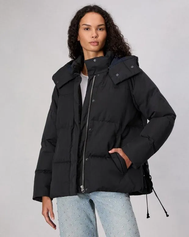 Jackets and Coats Women Rag and Bone Lenny Down Jacket Black