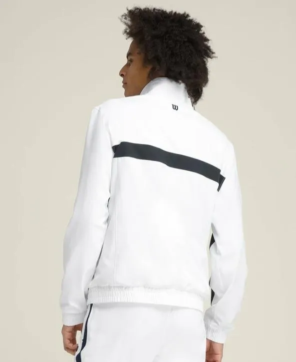 Jackets and Vests Men Wilson Grand Slam Jacket Bright White