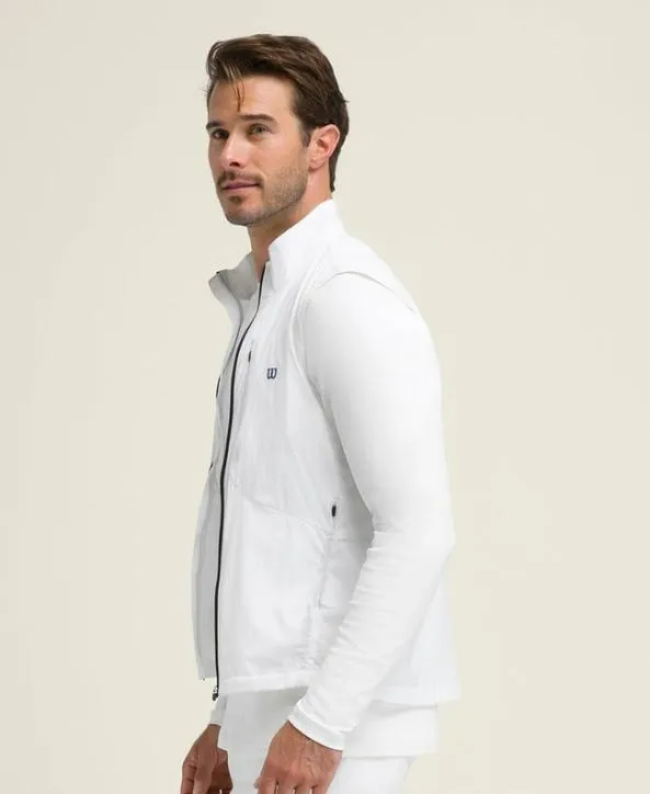 Jackets and Vests Men Wilson On The Go Vest Bright White