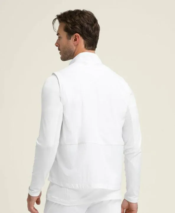 Jackets and Vests Men Wilson On The Go Vest Bright White