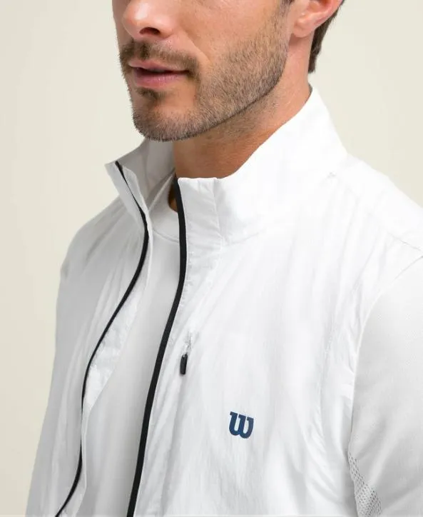 Jackets and Vests Men Wilson On The Go Vest Bright White