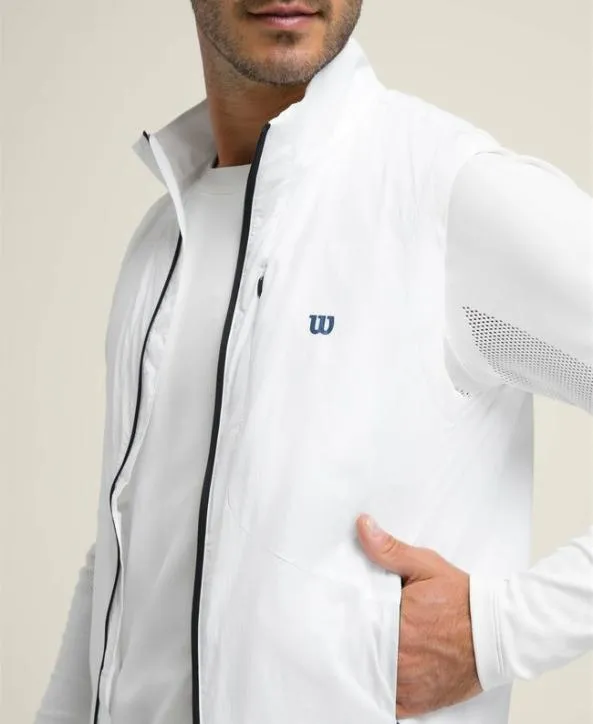 Jackets and Vests Men Wilson On The Go Vest Bright White