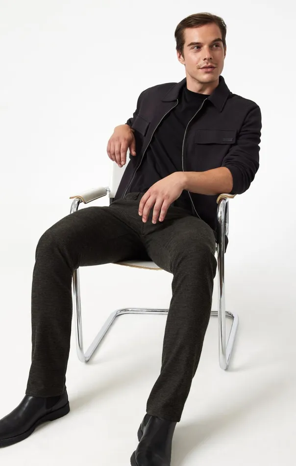 Jake Slim Leg In Brown Herringbone Men Mavi Jeans Pants Jake Slim Leg In Brown Herringbone Men Mavi Jeans Pants