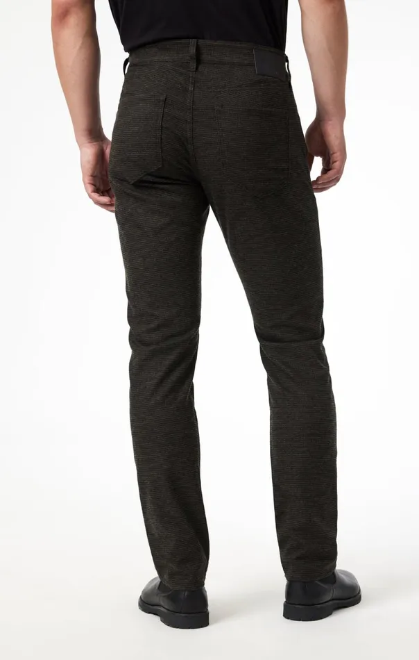 Jake Slim Leg In Brown Herringbone Men Mavi Jeans Pants Jake Slim Leg In Brown Herringbone Men Mavi Jeans Pants