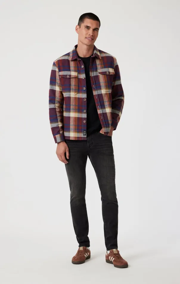 Jake Slim Leg In Smoke Austin Men Mavi Jeans Denim