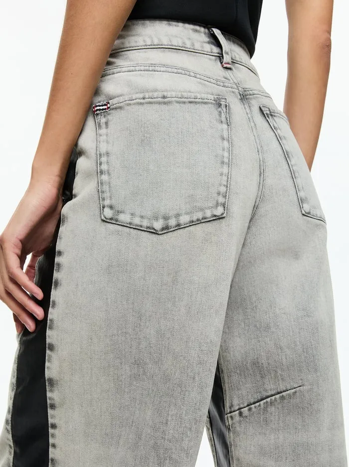 Jeans Women Alice Olivia Parker Jean Hayden Smokey Grey