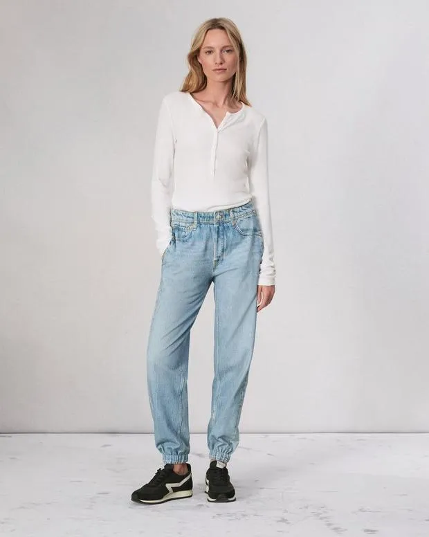 Jeans Women Rag and Bone Miramar Terry Jogger Pant Cotton Terry Kacy