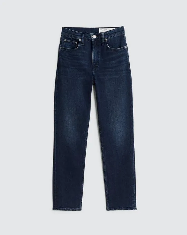 Jeans Women Rag and Bone Wren Ankle Slim Jean Vintage Stretch Denim Ella