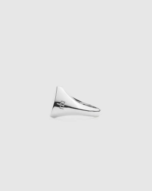 Jewelry WomenMen Rag and Bone The Oval Signet Ring Sterling Silver