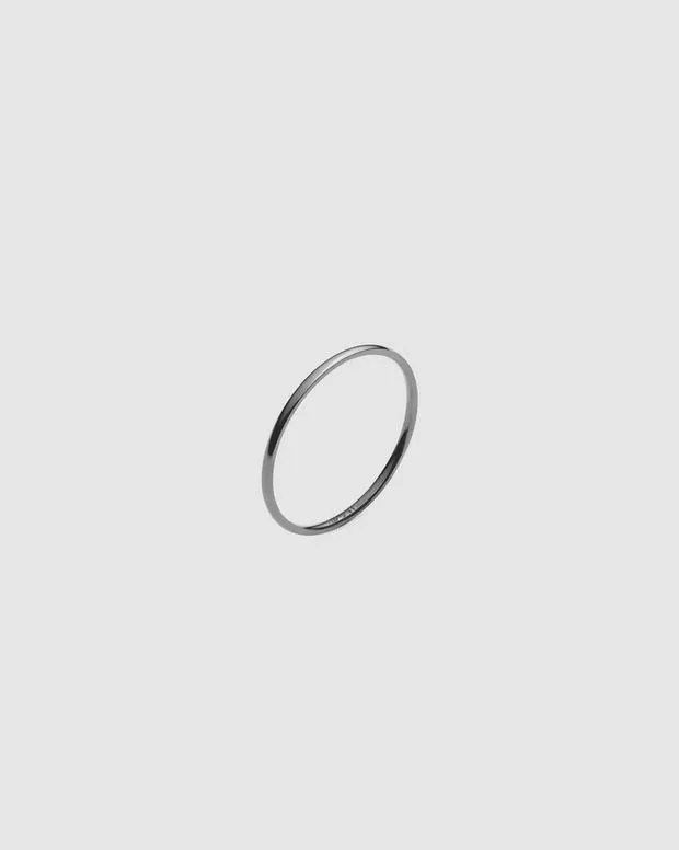 Jewelry WomenMen Rag and Bone The Thread Ring Black Titanium