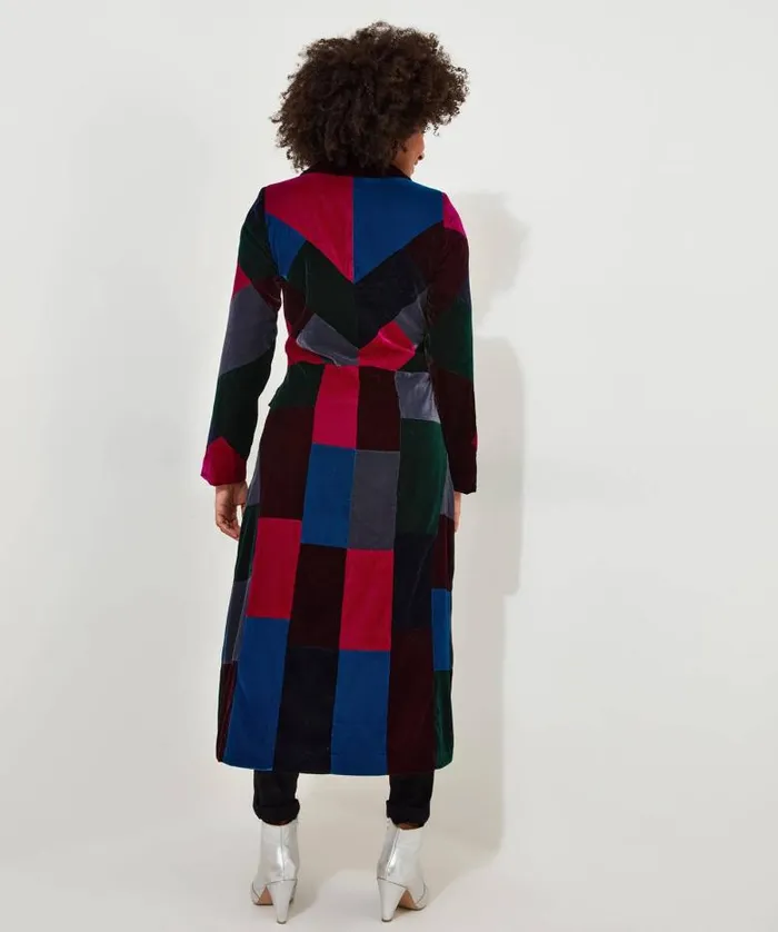 Joe Browns Coats and Jackets Women Perfectly Patchwork Coat Multi Joe Browns Coats and Jackets Women Perfectly Patchwork Coat Multi