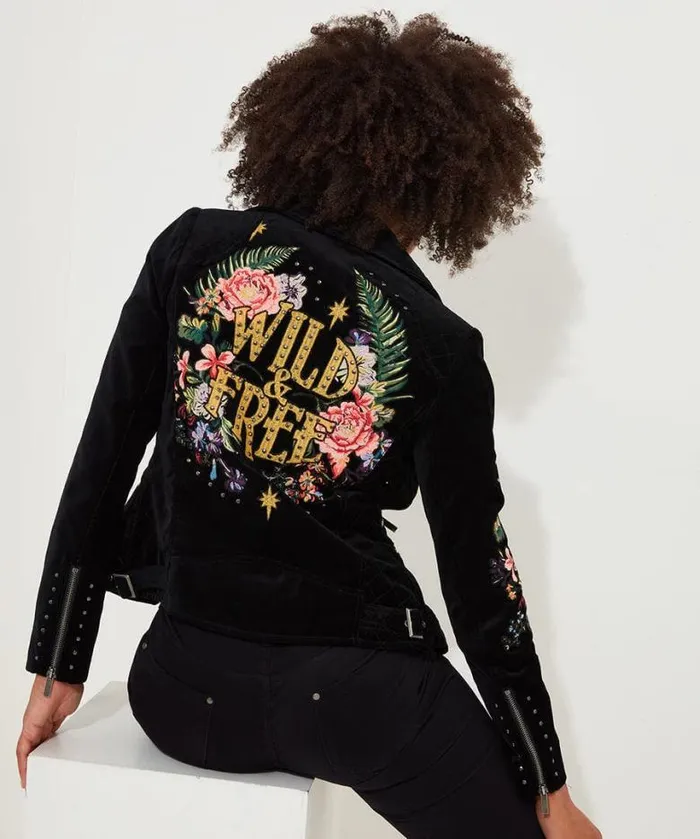 Joe Browns Coats and Jackets Women Wild And Free Embroidered Boutique Jacket Black