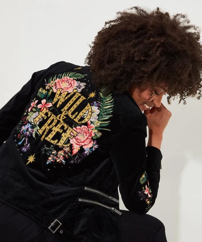 Joe Browns Coats and Jackets Women Wild And Free Embroidered Boutique Jacket Black Joe Browns Coats and Jackets Women Wild And Free Embroidered Boutique Jacket Black