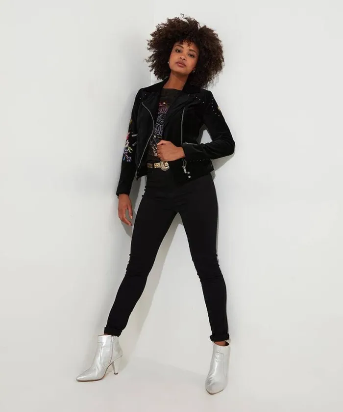 Joe Browns Coats and Jackets Women Wild And Free Embroidered Boutique Jacket Black Joe Browns Coats and Jackets Women Wild And Free Embroidered Boutique Jacket Black