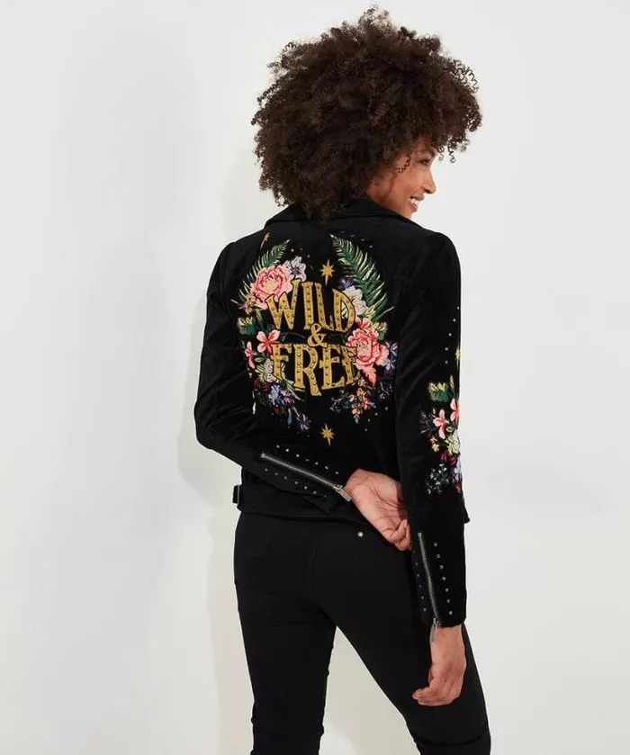 Joe Browns Coats and Jackets Women Wild And Free Embroidered Boutique Jacket Black Joe Browns Coats and Jackets Women Wild And Free Embroidered Boutique Jacket Black