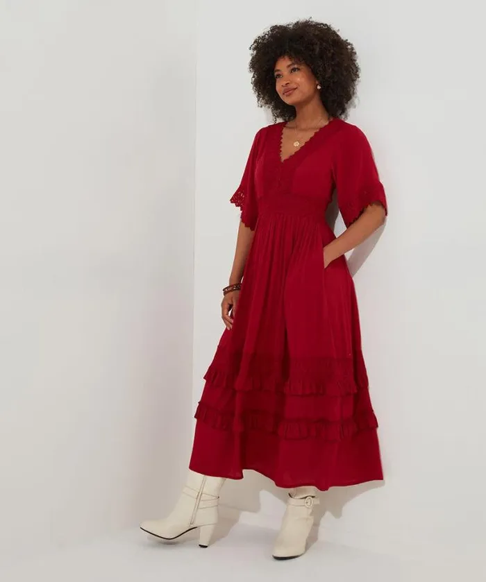 Joe Browns Dresses Women Boho Days Dress Berry Joe Browns Dresses Women Boho Days Dress Berry