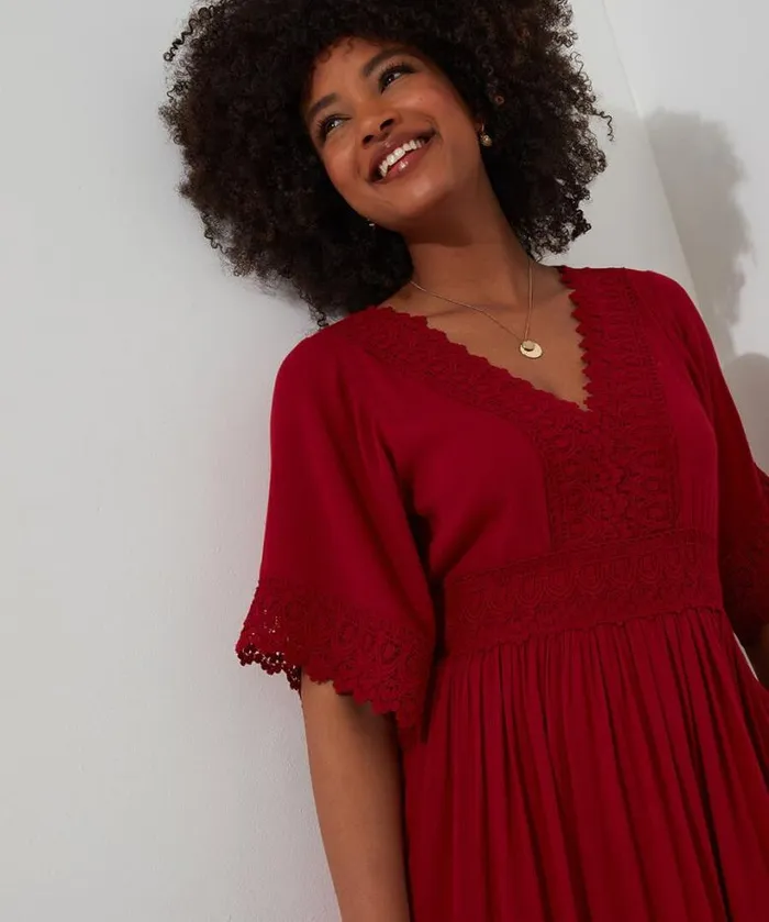 Joe Browns Dresses Women Boho Days Dress Berry Joe Browns Dresses Women Boho Days Dress Berry