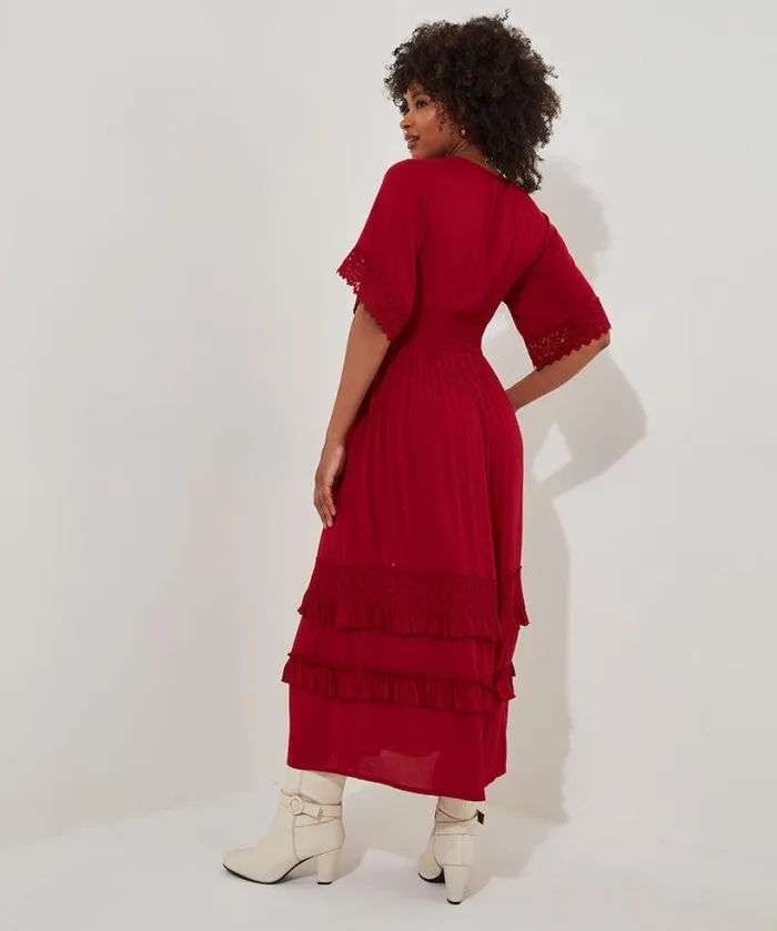 Joe Browns Dresses Women Boho Days Dress Berry Joe Browns Dresses Women Boho Days Dress Berry