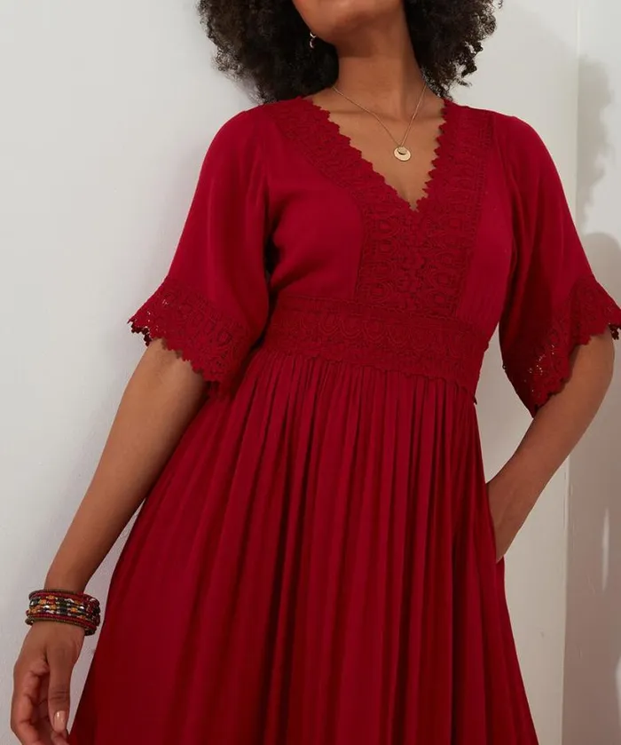 Joe Browns Dresses Women Boho Days Dress Berry Joe Browns Dresses Women Boho Days Dress Berry