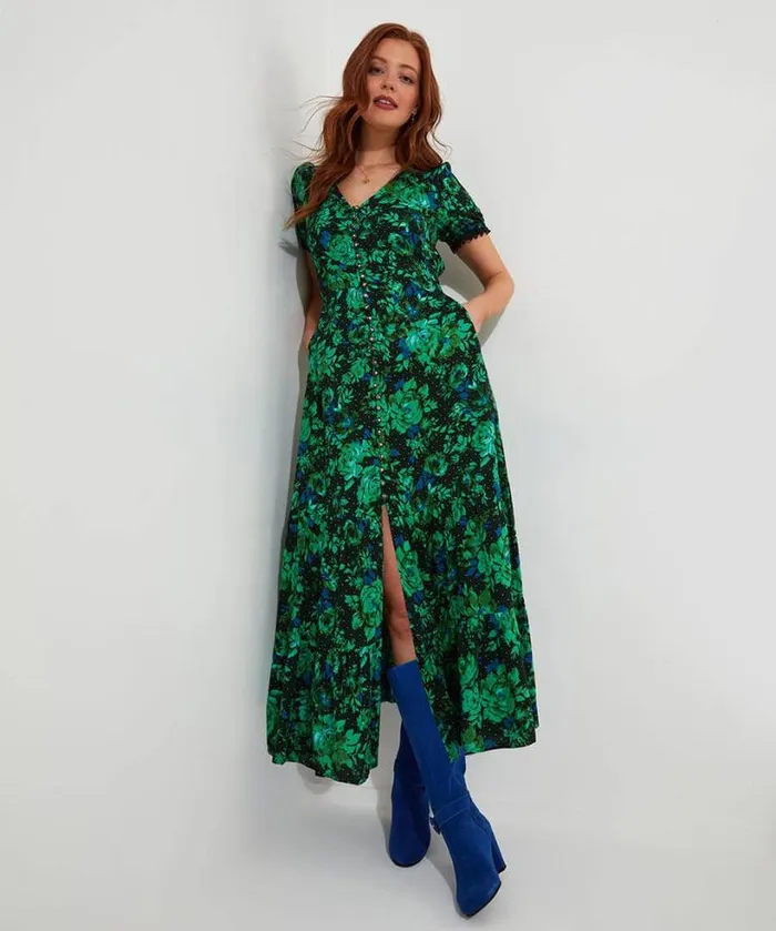Joe Browns Dresses Women Daisy Dreams Dress Green