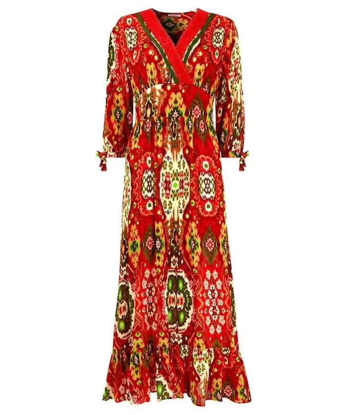 Joe Browns Dresses Women Loretta Print Dress Burnt Orange Joe Browns Dresses Women Loretta Print Dress Burnt Orange