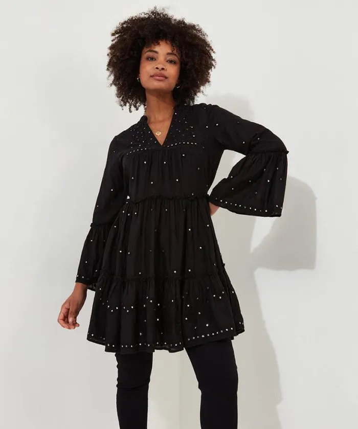Joe Browns Dresses Women Reflections Tunic Black