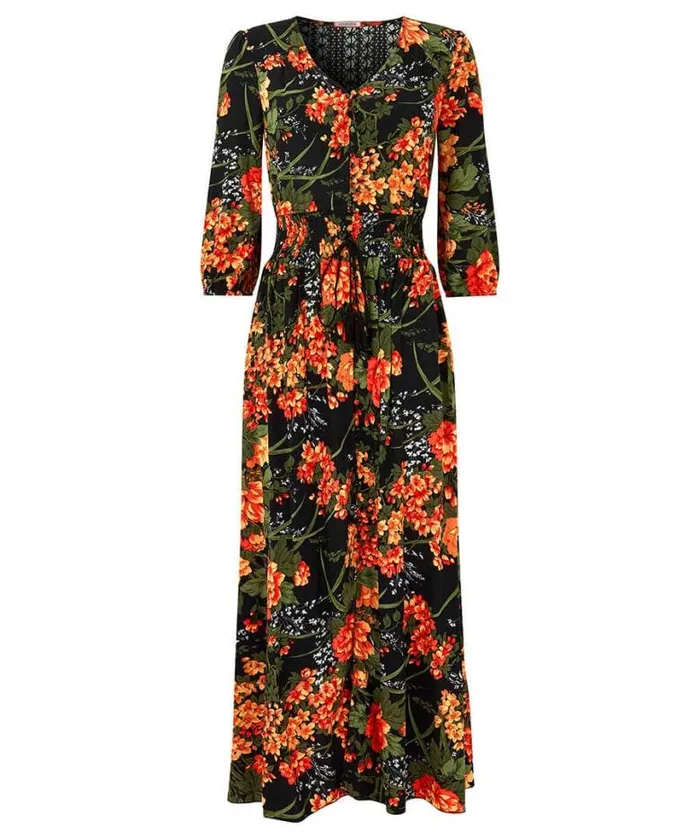 Joe Browns Dresses Women Sienna Florals Dress Black Joe Browns Dresses Women Sienna Florals Dress Black