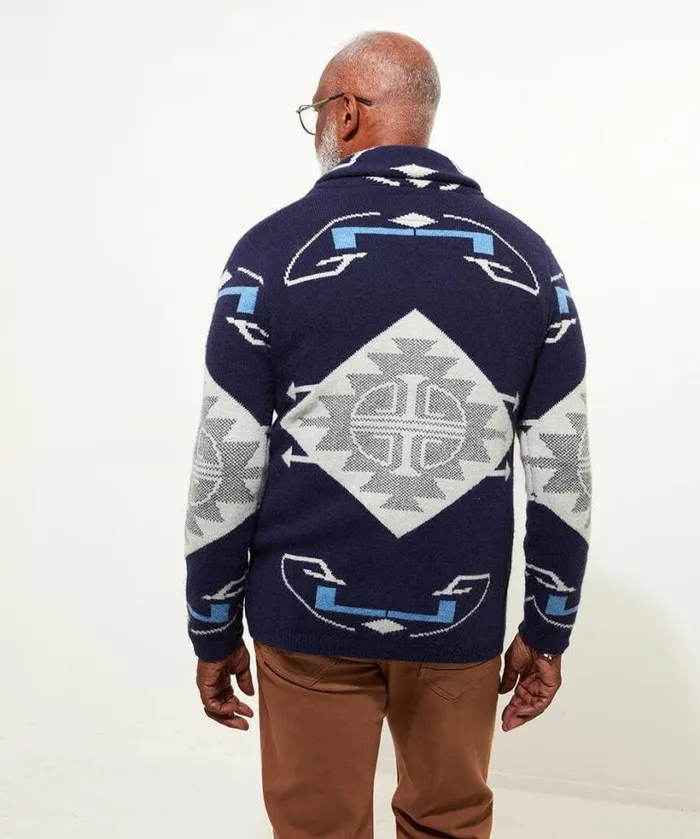 Joe Browns Knitwear Men Aim For Adventure Cardigan Navy Joe Browns Knitwear Men Aim For Adventure Cardigan Navy