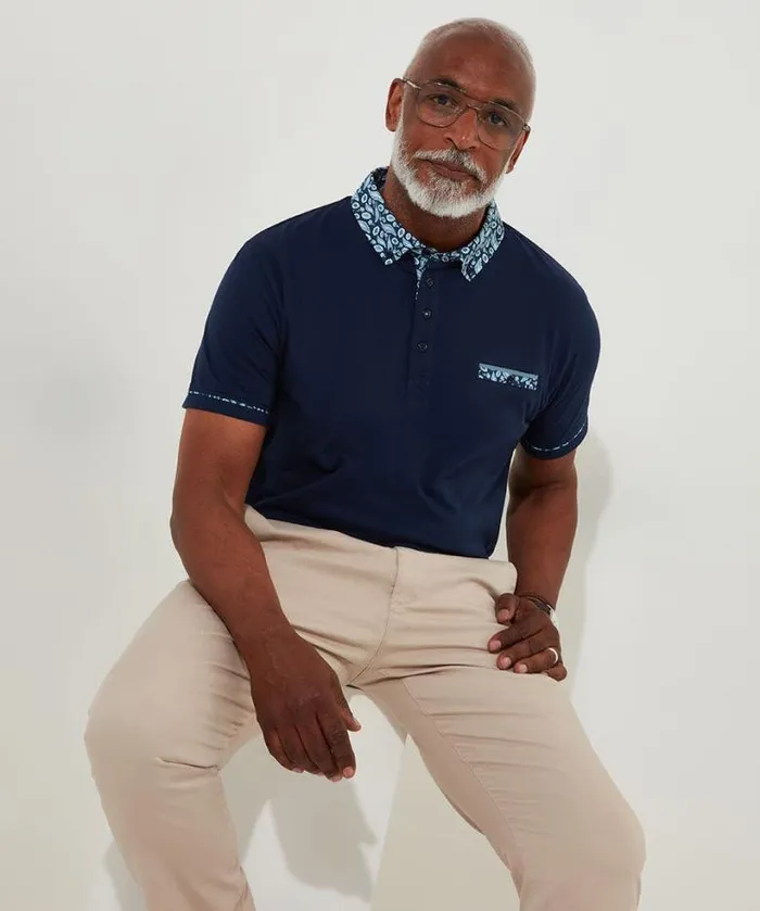Joe Browns Polo Shirts Men Superb Smart Polo Shirt Blue Joe Browns Polo Shirts Men Superb Smart Polo Shirt Blue
