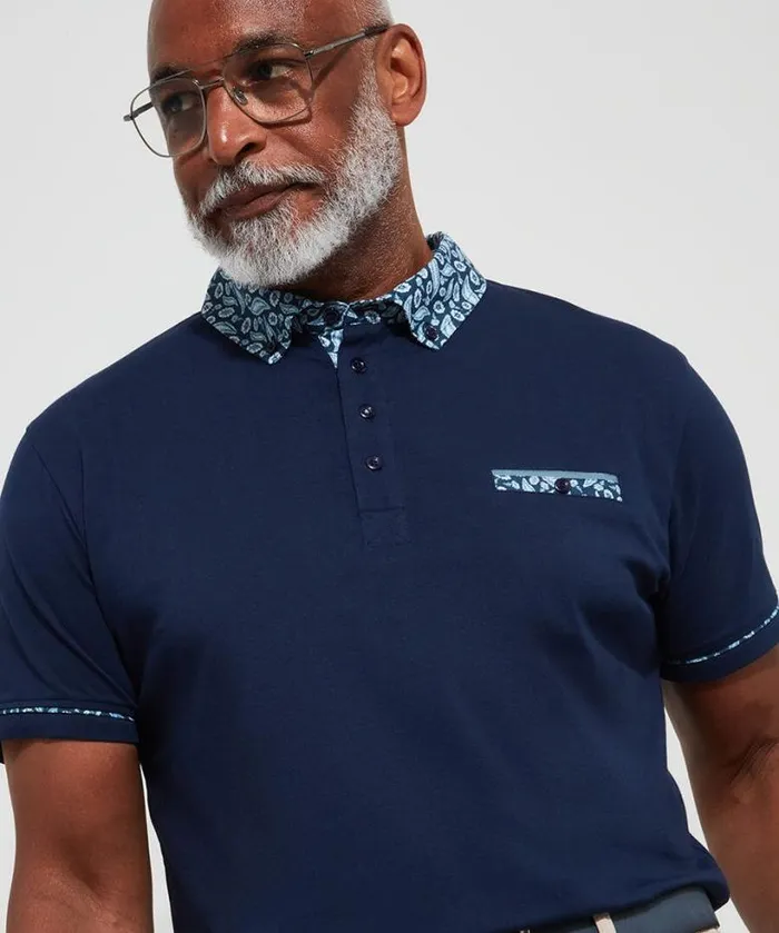 Joe Browns Polo Shirts Men Superb Smart Polo Shirt Blue Joe Browns Polo Shirts Men Superb Smart Polo Shirt Blue